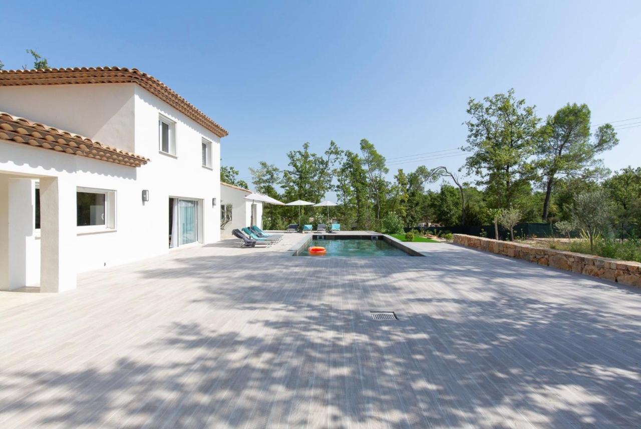 Superbe Villa Seillans La Grande Bastide Avec Piscine, Jardin, Climatisation Et Salle De Sport Exterior foto