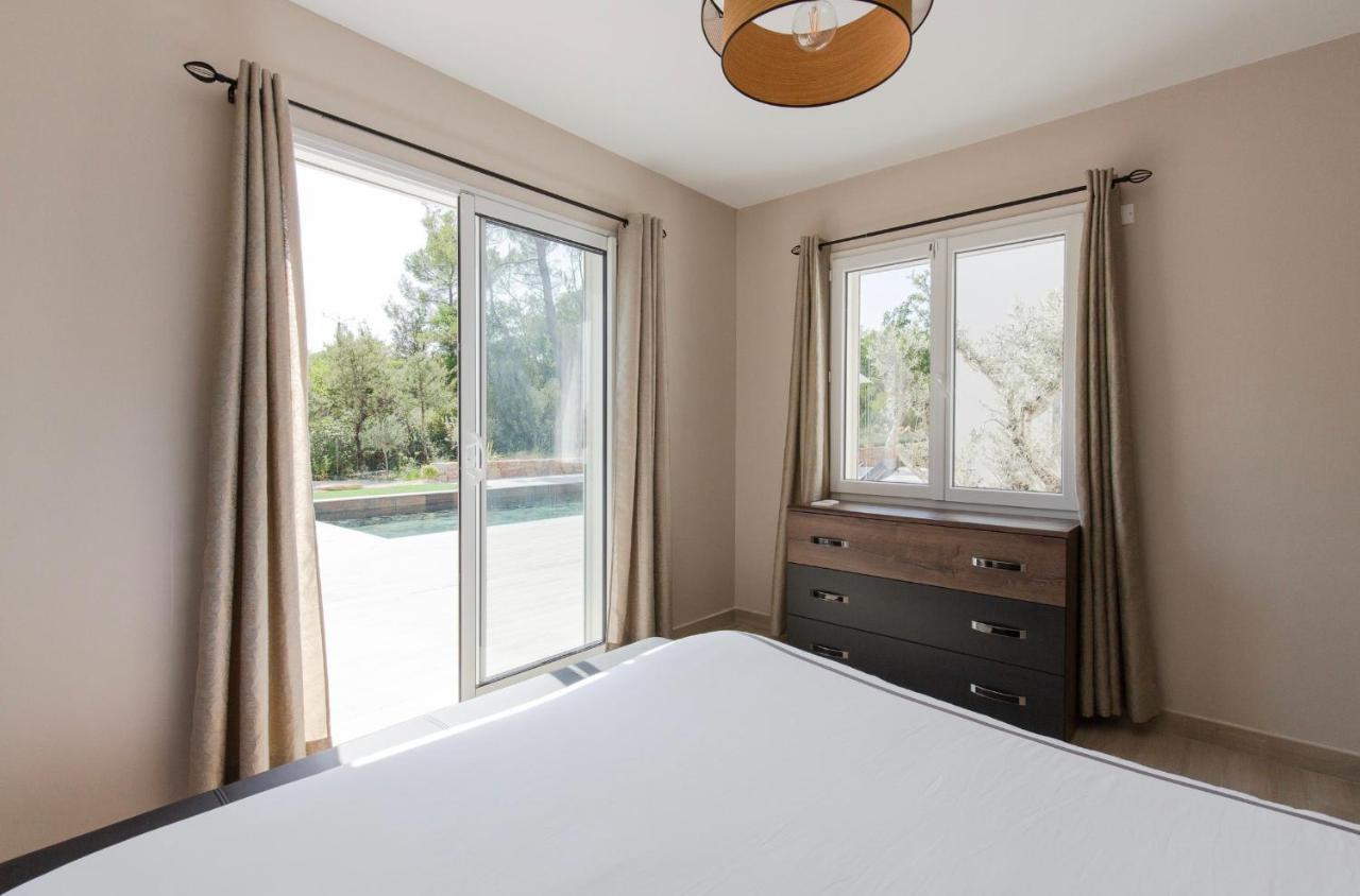 Superbe Villa Seillans La Grande Bastide Avec Piscine, Jardin, Climatisation Et Salle De Sport Exterior foto