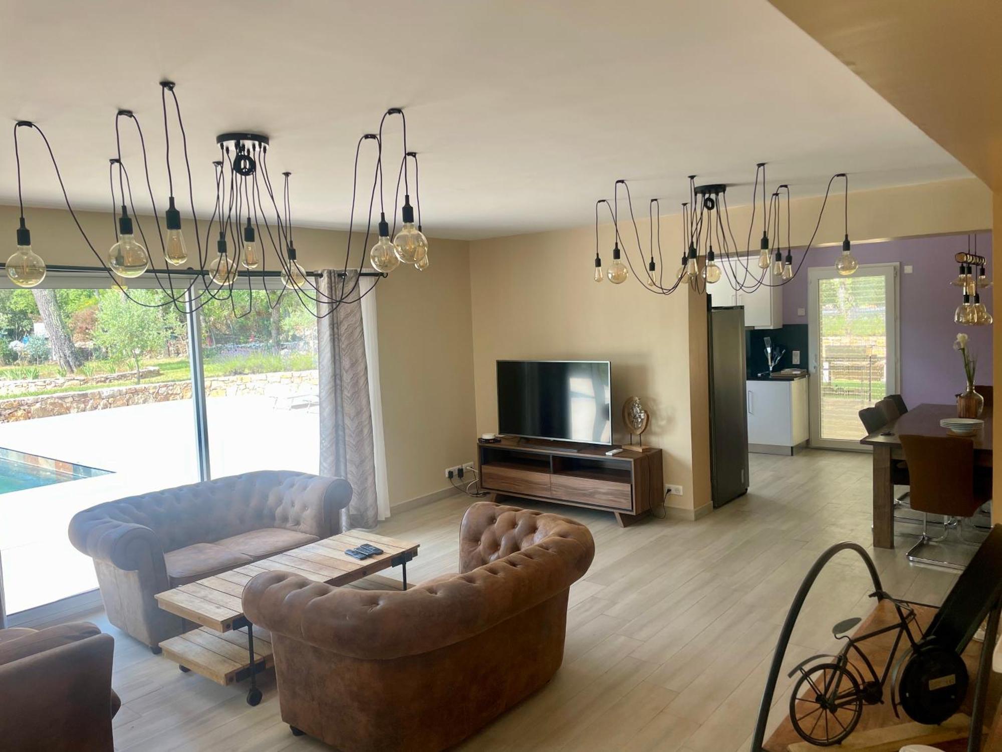 Superbe Villa Seillans La Grande Bastide Avec Piscine, Jardin, Climatisation Et Salle De Sport Exterior foto