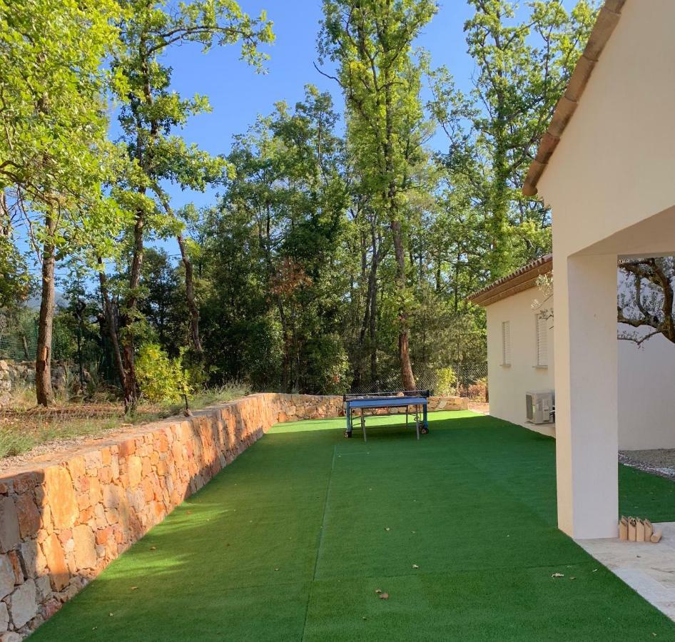 Superbe Villa Seillans La Grande Bastide Avec Piscine, Jardin, Climatisation Et Salle De Sport Exterior foto