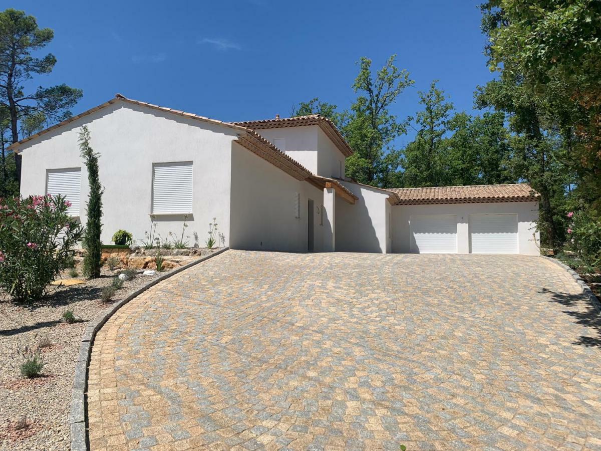 Superbe Villa Seillans La Grande Bastide Avec Piscine, Jardin, Climatisation Et Salle De Sport Exterior foto